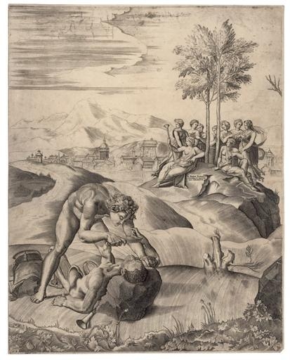 A small Collection of Mannerist Prints by Italian School, 16th Century
