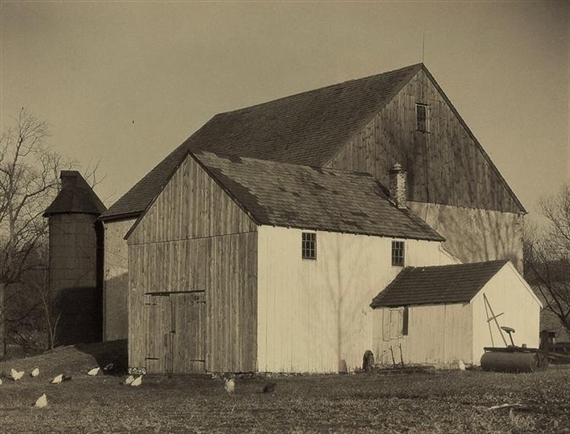 Bucks County Barn, 1918 by Charles Sheeler