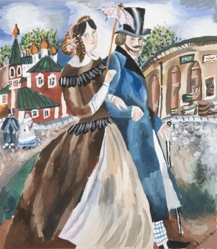 LA PROMENADE DES ELEGANTS by Kseniya Boguslavskaya