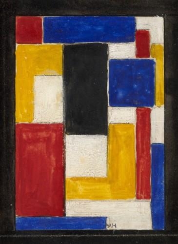 ETUDE POUR UN VITRAIL by Vilmos Huszár, c. 1931