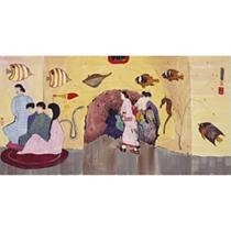 ROOM WITH NINE FISH by Luis Chan, 1979