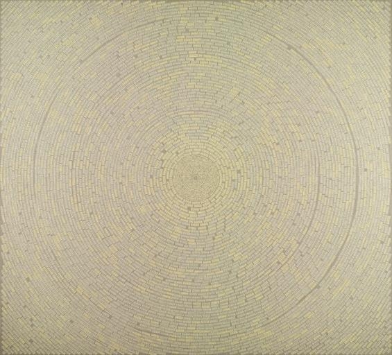 Artwork by Y.Z. Kami, Rumi: The Book of Massnavi E Manavi III, Made of printed paper mounted on linen