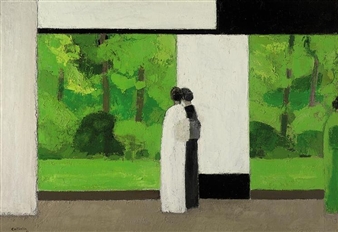 Katsura au printemps - Bernard Cathelin