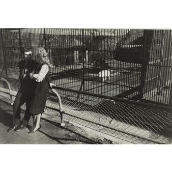 Garry Winogrand | UNTITLED (COUPLE WITH WOLF FROM THE ANIMALS