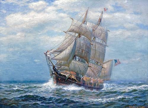 American Whaling Bark by James Gale Tyler