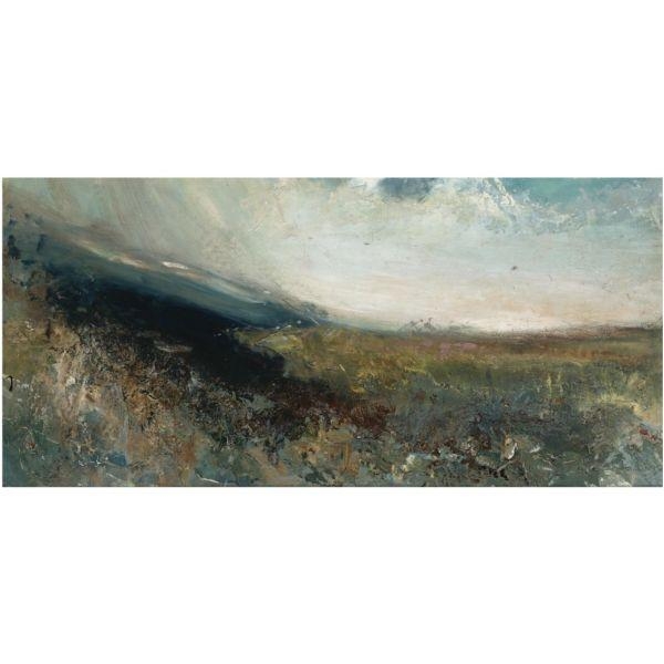 Artwork by Joan Kathleen Hardy Eardley, SUMMER EVENING, Made of oil on board