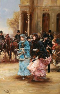 Romá Ribera | Off to the Masked Ball | MutualArt