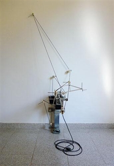 Alberto Tadiello: Variable Intensity Rain Gradient Aloft (Virga) - Newman Popiashvili Gallery