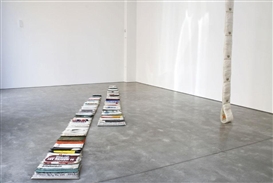Mixed Media Sculptures and Installations by Jac Leirners at Yvon Lambert
