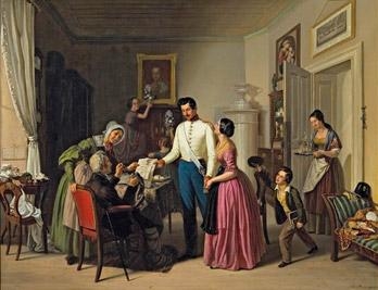 Der Besuch by Johann Manschgo