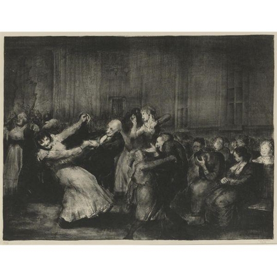 DANCE IN A MADHOUSE (MASON 49) by George Bellows, 1917