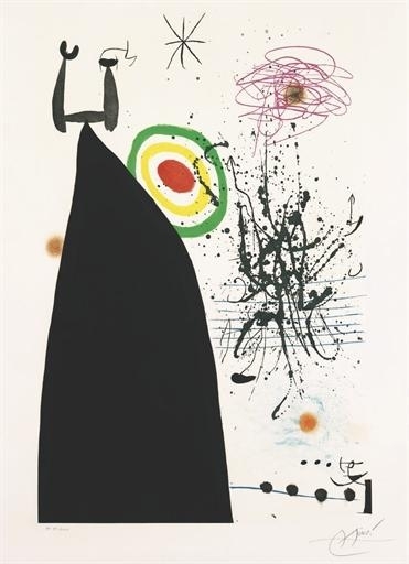 Joan Miro Le Chef D Orchestre 1974 Mutualart