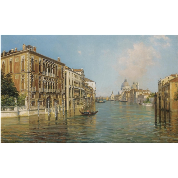 The Grand Canal by Bernardo Hay