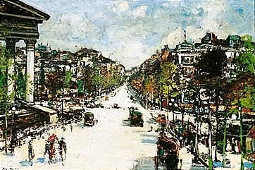 THE MADELINE AND RUE ROYAL, PARIS