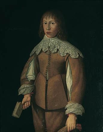 portrait of richard coffin by Edward Bower