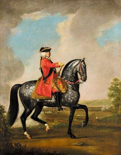 David Morier | EQUESTRIAN PORTRAIT OF KING GEORGE II (1727-1760 ...