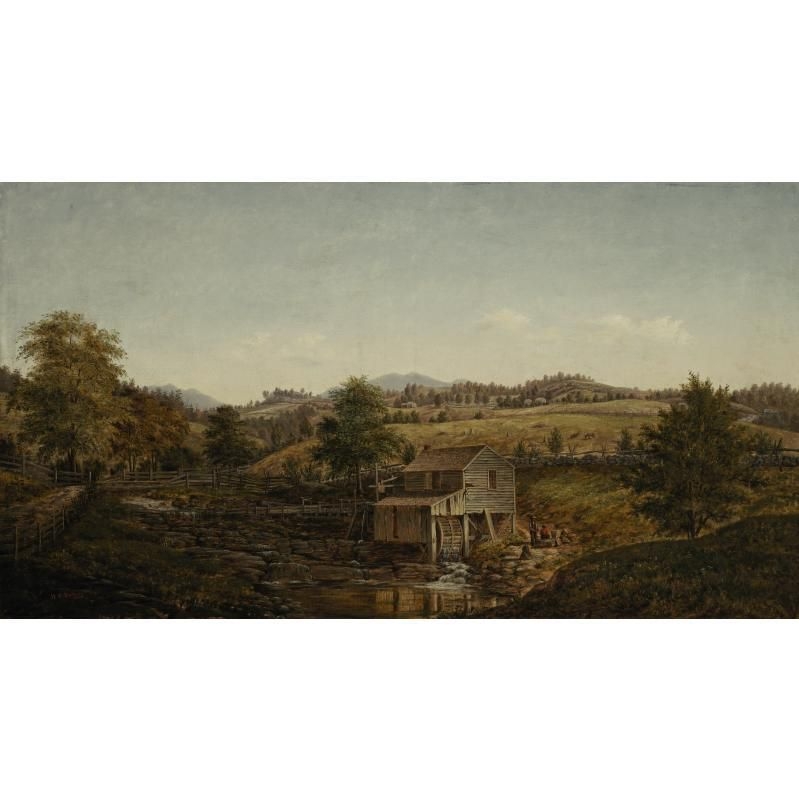 Artwork by Henry Chapman Ford, OLD MILL, Made of oil on canvas
