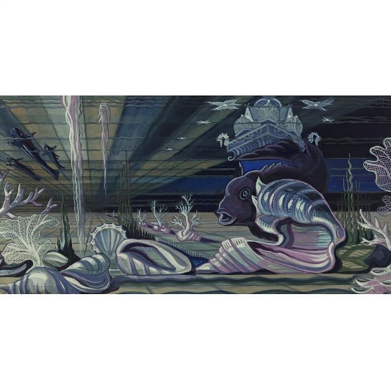 Sergei Sudeikin | RUSSIAN, 1883-1946 UNDER SEA KINGDOM FOR RIMSKY ...