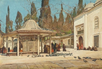EYUP MOSQUE, CONSTANTINOPLE - Georg Macco