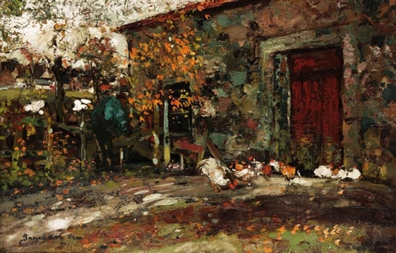 the farmyard by James Kay