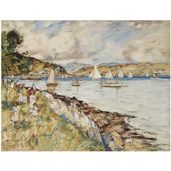 The Clyde near Holy Loch by James Kay