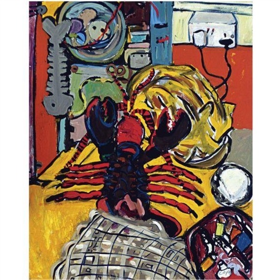 LOBSTER AND RADIO by Elizabeth Cope, 2007