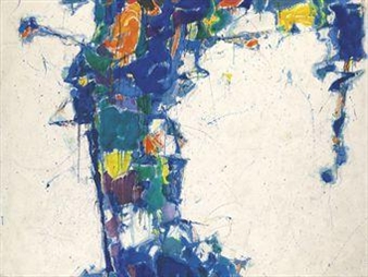 Middle Blue - Sam Francis