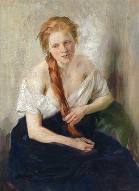 Clara Rettich | Portrait of a Young Girl | MutualArt