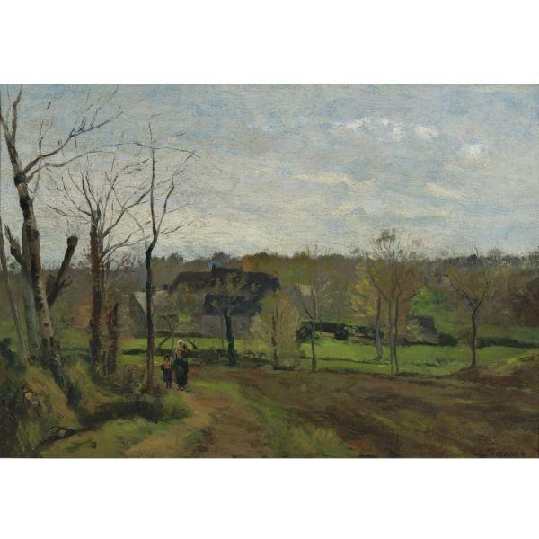 Toile à broder Point De Croix Scène De Ferme Ensemble De Broderie 16 X 20 Pouces 2393
