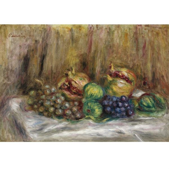 Pierre-Auguste Renoir | Nature morte aux pommes et oranges | MutualArt