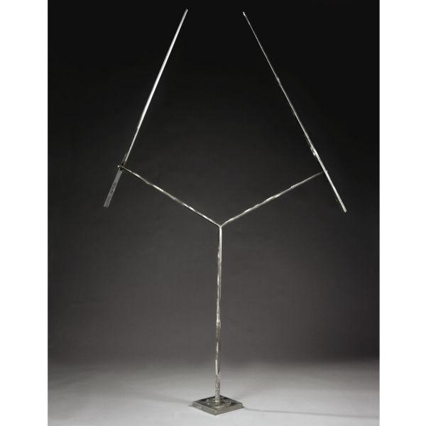 George Rickey | TWO LINES OBLIQUE (1982) | MutualArt