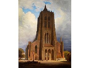 THE ULM MINSTER by Max Emanuel Ainmiller, 1859