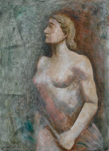 Vittoria (o Torso di donna) by Carlo Carrà, 1940