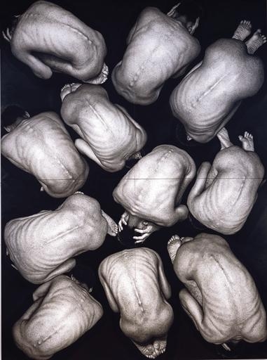 Untitled (back) (quadtych) by Ryuki Yamamoto, 2007