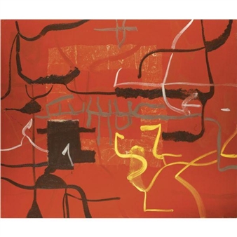 (P.K;) INFILTRATION (RED) - Maurice Cockrill