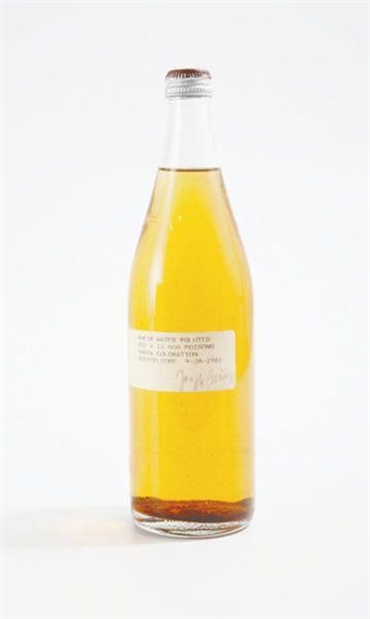 Rhein Water Polluted by Joseph Beuys, 1981