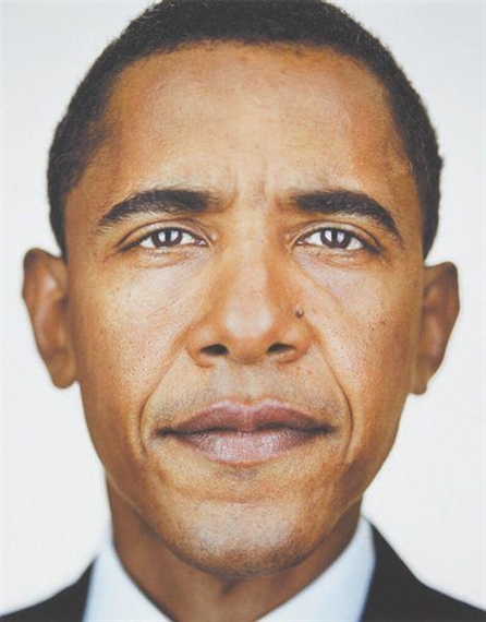 Barack Obama by Martin Schoeller, 2008