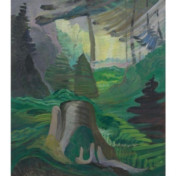 SUNLIGHT IN THE FOREST by Emily Carr