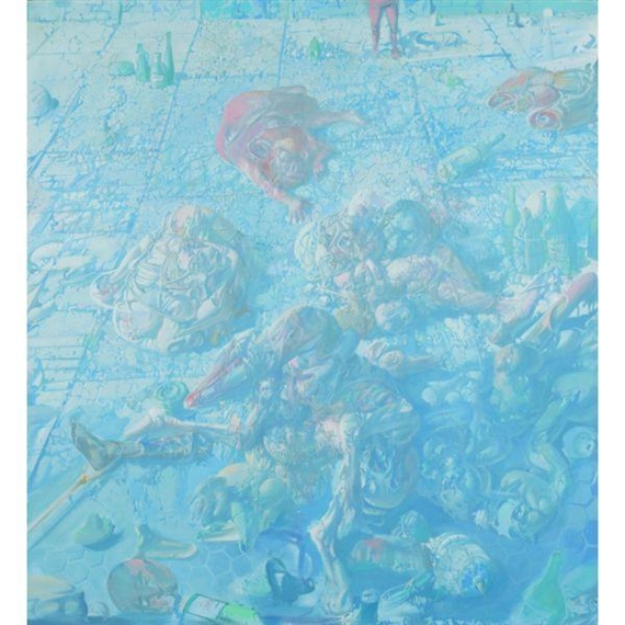 LE RÉVEILLON by Miodrag Djuric Dado, 1971