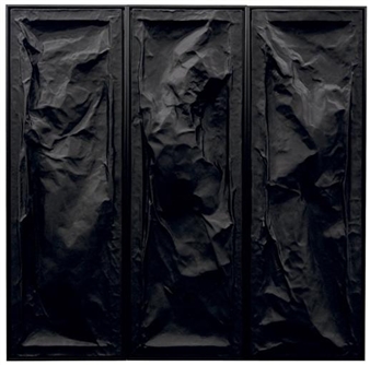 Three works: UNDERWORKS black edit - Loris Gréaud