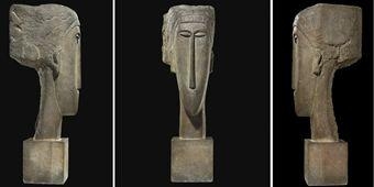 Tête by Amedeo Modigliani, c. 1910-1912