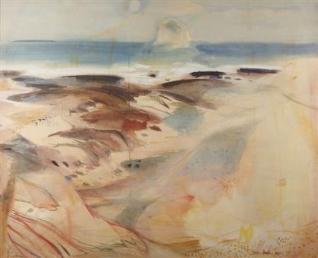 THE BASS ROCK by John Houston, 1963