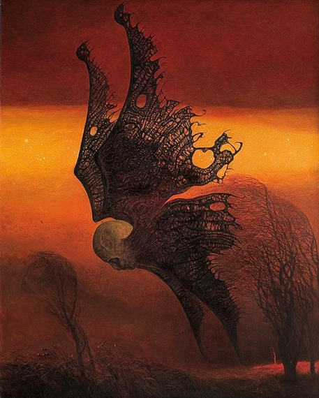 Zdzisław Beksiński | Untitled, 1976 (1976) | MutualArt