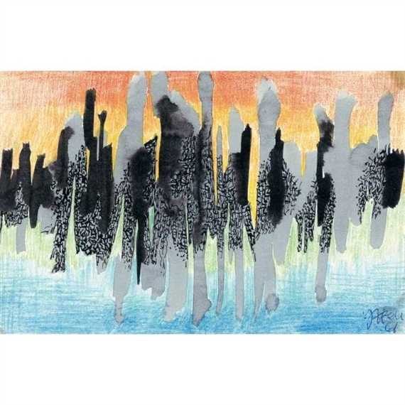 FLAMES by Johannes Itten, 1961