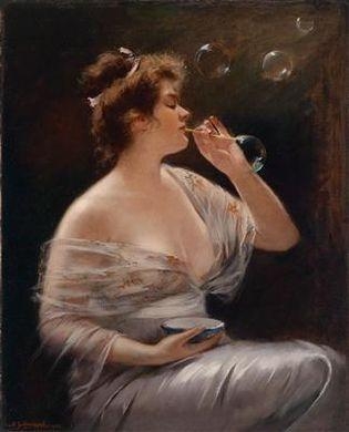 Soap Bubbles by Bernhard Zickendraht, 1902