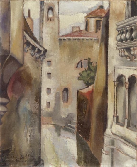 Kanal in Venedig by Josselin Reginald Cortenay Bodley, 1928