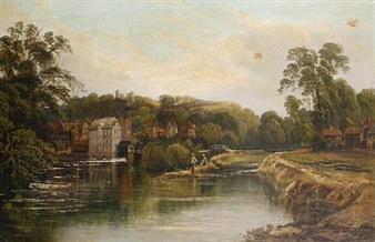 Mill Mead, Guildford; and a companion - Allam