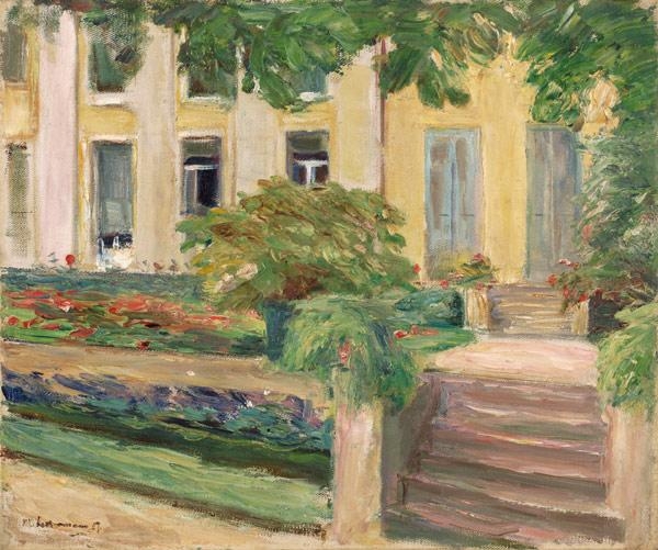 Reproduction Tableau "Wannseegarten" De Max Liebermann - Toile Encadrée Prête à Accrocher - Style Impressionniste