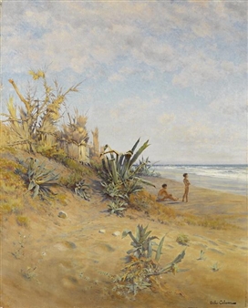 Strandansicht - Jean Baptiste Arthur Calame
