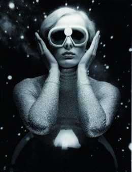 Untitled (photograph for the new glasses collection "FUTURA" from Silhouette). - Mark Mender